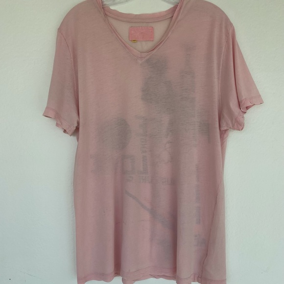 291 Venice pink graphic tee | size 01 / Small - Picture 6 of 6